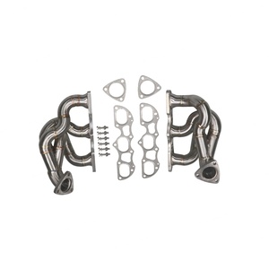 Rongdi High Performance Exhaust Straight Manifold for Porsche 911 991.2 2016 3.8T Exhaust System Downpipe 304 Stainless Steel - Product Image 1