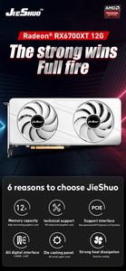 Tarjeta Gráfica JIESHUO 6700xt 16G Radeon RX6700XT GPU, Personalizada de Fábrica, Venta al Por Mayor, Rx 6700xt - Product Image 6