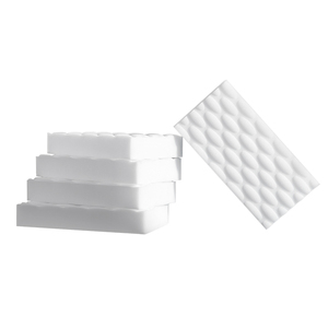Éponge en mélamine écologique haute densité avec forme personnalisée, points ovales en relief, design ondulé pour effaceur, pour l'élimination des taches de cuisine - Product Image 1