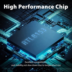 Vỏ hợp kim nhôm Tốc độ cao <span class=keywords><strong>USB</strong></span> <span class=keywords><strong>3.0</strong></span> Loại C Type-C để RJ45 Ethernet Gigabit LAN Adapter <span class=keywords><strong>USB</strong></span> C/<span class=keywords><strong>USB</strong></span> một bên ngoài Card mạng - Product Image 3