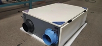 Ventilation mécanique avec récupération de chaleur récupérateur d'air déshumidifier échangeur de chaleur HRV avec Tuya wifi