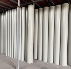 Hiệu quả cao chất lượng cao PP nhựa thông gió ống cho xử lý khí thải ép phun bề mặt mịn OEM không đánh giá - Product Image 4