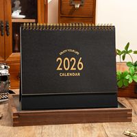 Calendrier de bureau promotionnel personnalisé 2025-2026, calendrier mensuel de bureau, juillet 2025 - décembre 2026, calendrier de bureau à feuilles mobiles, année scolaire, fabriqué en Chine