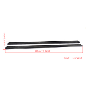 Panneaux de culbuteur de jupes latérales en Fiber de carbone W204 pour <span class=keywords><strong>Mercedes</strong></span>-<span class=keywords><strong>Benz</strong></span> <span class=keywords><strong>classe</strong></span> C W204 <span class=keywords><strong>C63</strong></span> <span class=keywords><strong>AMG</strong></span> 08-15 - Product Image 6