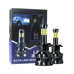Qidewin H4 H7 <b>LED</b> <b>Headlights</b> 30000lm 70W High Low Beam Auto Lighting - Product Image 3