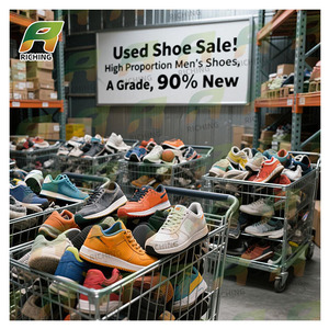 Preloved <span class=keywords><strong>Shoes</strong></span> Balas Venta al por mayor Zapatillas Usadas Tenis Usados Hombres a Grade Mixed Used <span class=keywords><strong>Shoes</strong></span> Fardo De Zapatillas Usadas - Product Image 1