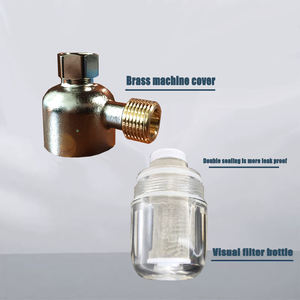 Filtro inhibidor <span class=keywords><strong>de</strong></span> incrustaciones <span class=keywords><strong>de</strong></span> latón NFJM, aplicable a calentadores <span class=keywords><strong>de</strong></span> agua eléctricos, lavadoras y robots <span class=keywords><strong>de</strong></span> limpieza. - Product Image 3