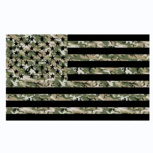 3x5ft Camo Usa Camouflage Amerikaanse Vlag Met Geborduurde Begint Genaaid Lijn