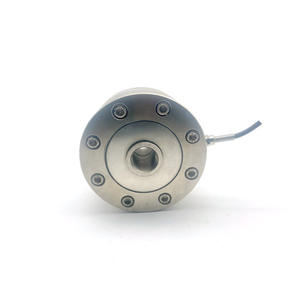 ラボ引張試験機用の10t 30tロープロファイルOIMLC3精度センターホールスレッドロードセル - Product Image 3