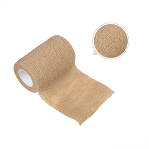 Bande de contention adhésive élastique respirante non tissée pour animaux de compagnie et usage sportif, certifiée CE, 2 po x 5 yards, soulage la douleur - Product Image 1