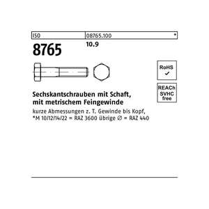 Vis hexagonale ISO 8765x35mm - Product Image 1