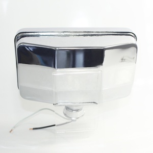 Universale LR8 12V luce fendinebbia quadrata cromata 100W LDB305 ricambio Lucas nuove luci di guida - Product Image 6