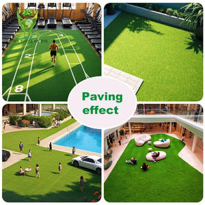 Gazon artificiel haute densité Gazon artificiel décoratif Gazon en plastique <span class=keywords><strong>Pelouse</strong></span> artificielle <span class=keywords><strong>synthétique</strong></span> - Product Image 5