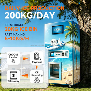 Solución de envasado en bolsas para máquinas expendedoras de hielo automáticas para exteriores, del proveedor de cubos de hielo Maquinas Expendedoras De Hielo. - Product Image 3