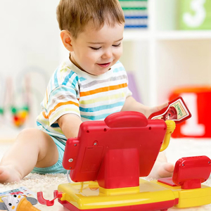 2024 niños gran oferta juego de rol familia <span class=keywords><strong>supermercado</strong></span> calculadora juguetes de pago simular compras escaneo caja registradora Juguetes - Product Image 4