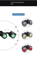 10X Brass Metal Fishing & Hunting Binoculars with 25mm FMC Multi-Coated Lens 8 Field of View-Outdoor Opera Hiking Magnifier