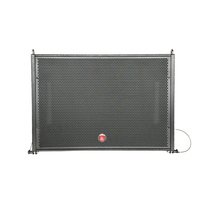 Haut-parleur audio professionnel hybride de 15 pouces pour les événements en plein air, caisson de basses à fréquences basses