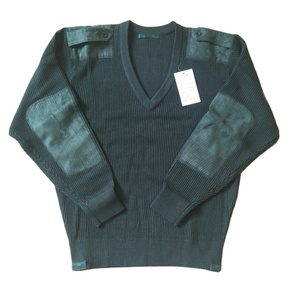 SFE02 Pull en maille vert olive à col en V et manches longues pour homme, uniforme de sécurité toutes saisons, vente en gros sur mesure - Product Image 2