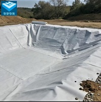Feuille de PEHD noire haute densité pour bassins de production de sel 0,75 mm-2,5 mm, résistance chimique supérieure, application pour l'évaporation du sel