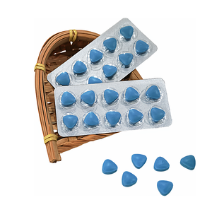 Produit populaire, comprimés de vitalité masculine pour adultes, ingrédients naturels, soutien immunitaire, pilules bleues hautement efficaces, OEM, étiquette privée - Product Image 1