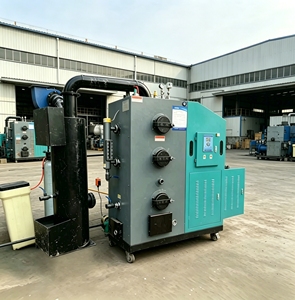 Chaudière à eau chaude verticale à biomasse fabriquée en Chine, de qualité alimentaire, pour chauffage commercial, générateur de vapeur largement utilisé - Product Image 5