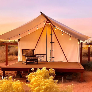 Tenda Safari di lusso impermeabile all'aperto Glamping Lodge con bagno cabina di casa - Product Image 5