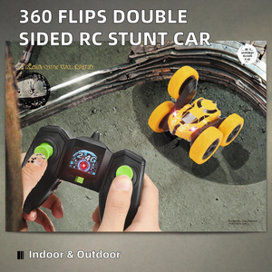 Hai mặt 360 Flips xoay <span class=keywords><strong>RC</strong></span> xe 4WD 2.4GHz Mini diễn viên đóng thế xe đồ chơi với 6 kênh điều khiển từ xa - Product Image 2
