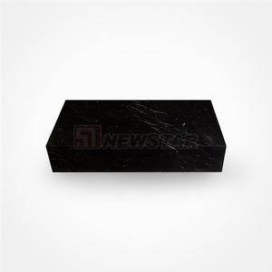 Newstar pietra moderno Nordic tavolino nero Marquino marmo soggiorno semplice Set appartamento di lusso tavolo da tè - Product Image 4