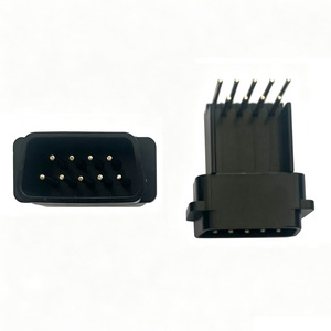 Repuesto de Conector Hembra de 9 Pines y 90 Grados para <span class=keywords><strong>Sega</strong></span> Genesis 2 3 <span class=keywords><strong>MD2</strong></span> - Product Image 1