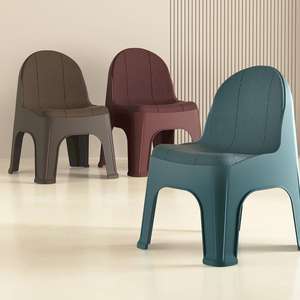 Silla moderna portátil de fábrica al mejor precio Material PP para dormitorio y sala de estar - Product Image 2