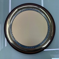 Plaques de trophées personnalisées en aluminium et bois de qualité supérieure YIWU MARKET - Forme de bouclier - Gravure laser - Récompenses sportives pour la vente en gros