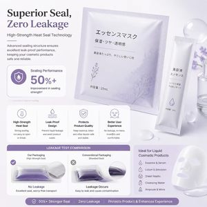 Bolsas de Embalaje Cosmético Personalizadas para el Mercado Japonés, Embalaje <span class=keywords><strong>Flexible</strong></span> Impreso a Prueba de Fugas de Alta Calidad - Product Image 4