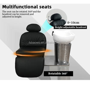 Cama de Spa Eléctrica Giratoria de Lujo: <span class=keywords><strong>Silla</strong></span> de Lavado de <span class=keywords><strong>Cabello</strong></span> con Hidroterapia - Product Image 3