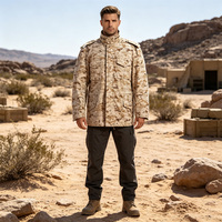Veste de terrain tactique imperméable Roewe Desert Digital Camouflage M65 avec doublure amovible