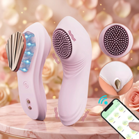 Vibrateur de culotte connecté avec 10 modes de vibration, stimulateur clitoridien silencieux et étanche