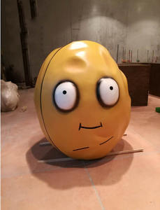 Plantes <span class=keywords><strong>vs</strong></span> Zombies thème peashooter sculpture mode ornement personnalisé meubles décoratifs pour affichage - Product Image 6