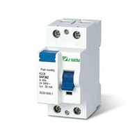 Disjoncteur différentiel DAF360 RCCB 2 pôles 32A, protection contre les fuites 240V AC, module MCB