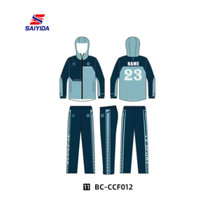 Heren Custom Spel Team Uniformen Voetbaltrainingspakken Met Lange Mouwen Voor Herfst Winter Sportjack Sets - Product Image 3