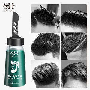Homens à moda Forte Segure Secagem Rápida Configuração Styling Argila Matte Cabelo Pomada <span class=keywords><strong>Gel</strong></span> De Cabelo Com Pente - Product Image 3
