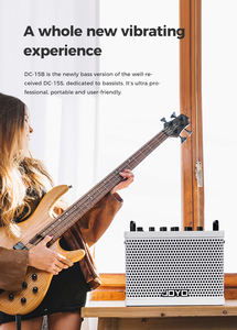 Amplificatore per Basso JOYO DC15B Bianco Certificato CE/RoHS con Funzioni Looper e Accompagnamento, Costruzione in Metallo Resistente, Controllo a Manopola, 6200g - Product Image 2