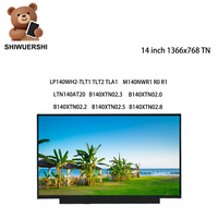 Layar Lcd 14 "A+ Baru Asli 1366*768 LVDS 40Pin LP140WH2 TLT1 TLT2 TLA1 M140NWR1 R0 R1 LTN140AT20 B140XTN02.3 B140XTN02.0