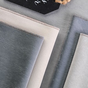 2024 tissu d'ameublement en tissu de flocage d'imitation imperméable 100% polyester tissu de canapé en velours gaufré - Product Image 5