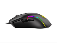 Ratón para Juegos RGB AIMAX, Molde Privado Exclusivo, Ergonómico, de Alta Precisión, con Cable, para Deportes Electrónicos, OEM, ODM, Personalizado, para Diestros, 7