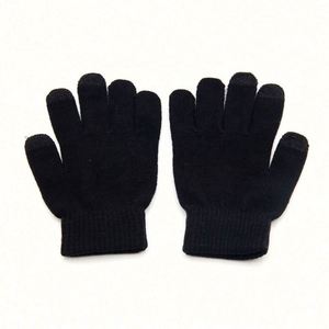 Gants d'hiver en tricot pour femmes et hommes à prix OEM, compatibles avec les écrans tactiles - Product Image 3