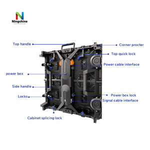 Tùy chỉnh 7680Hz 500x500 p4.81 trong nhà Màn hình LED sexy bức tường video Full HD hiển thị HDR10 + Adobe RGB 98% 800 nits - Product Image 4