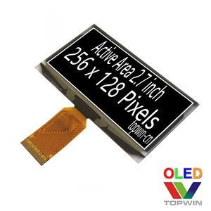شاشة OLED جديدة من Topwin مقاس 2.7 بوصة بدقة 256×128 عالية الوضوح باللون الأبيض طراز UG-5628ASWCG01 شاشة OLED مع شريحة ssd1363 - Product Image 4