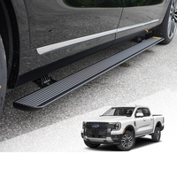 Pijakan Kaki Elektrik untuk Ford Ranger 15-22, Otomatis Retractable, Power Side Steps, Motor Ganda, LED, OBD2, Upgrade Pickup