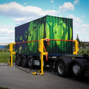 Soporte de fabricante de fábrica 1-40 toneladas 40 pies 20 pies gatos de elevación de contenedores patas hidráulicas para Bar tienda contenedor hidráulico - Product Image 6