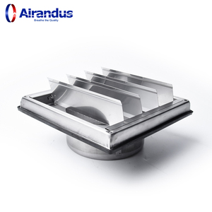 Nhà Máy Giá HVAC hệ thống chất lượng cao không gỉ Vent louver cho phổ thông gió lưới tản nhiệt không khí - Product Image 2