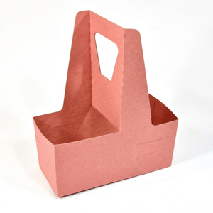 Porte-gobelets en <span class=keywords><strong>carton</strong></span> recyclé durable pour 2 gobelets à café - Product Image 4